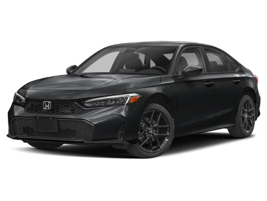 Honda Civic hybride berline 2026 Noir cristal nacré