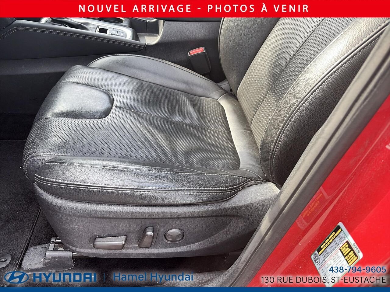 2020 Hyundai Santa Fe Red Saint-Eustache - photo #9