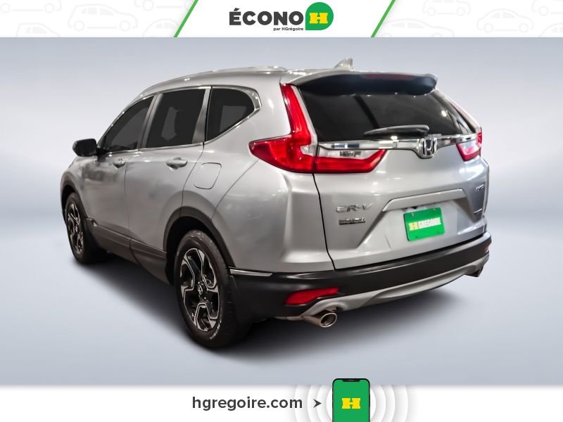 Honda CRV 822290 | Touring AWD CUIR TOIT NAV BLUETOOTH CAMÉRA MAGS 2017 Gris Laval - photo #5