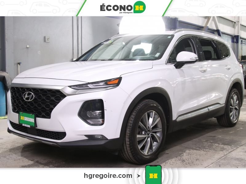 2020 Hyundai Santa Fe White Saint-Eustache - photo #2