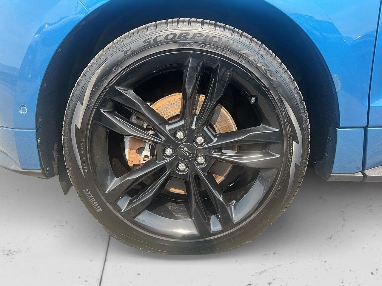 2020 Ford Edge Blue Rouyn-Noranda - photo #6