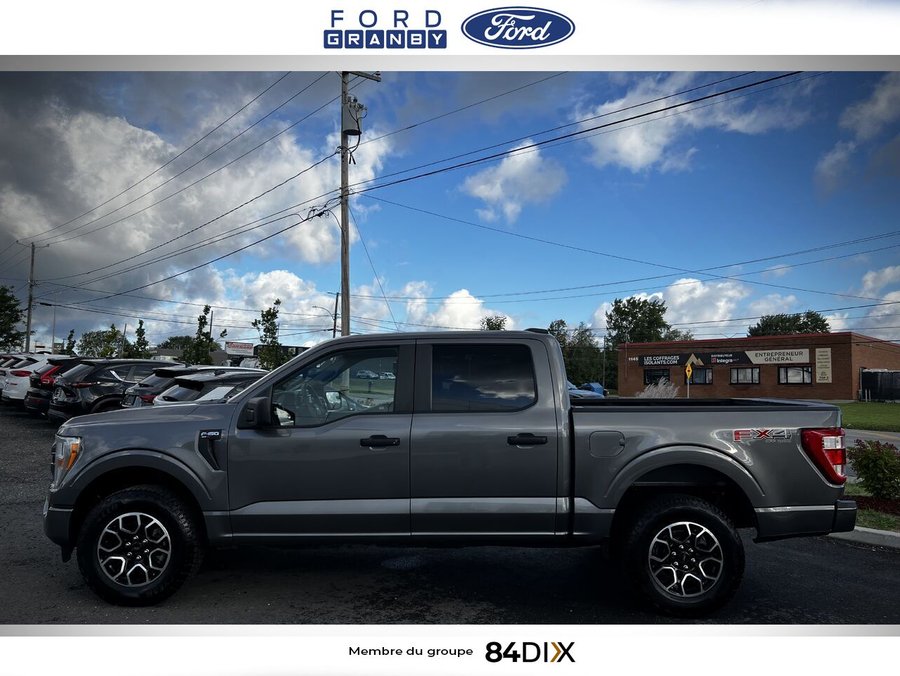 2022 Ford F-150 XL STX cabine SuperCrew 4RM caisse de 5,5 pi Grey
