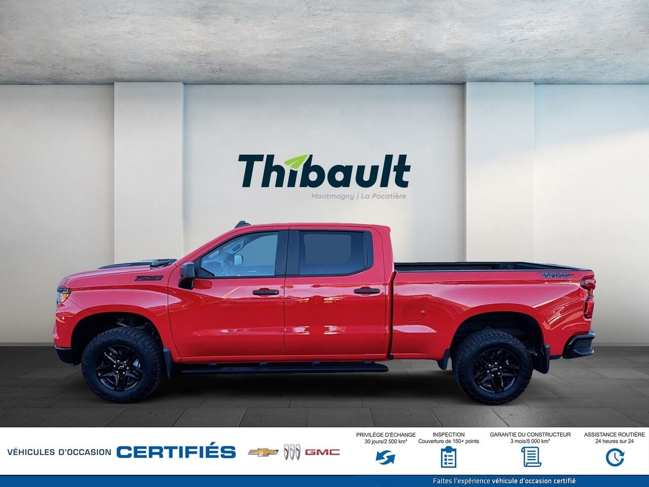2026 CHEVROLET SILVERADO Custom Trail Boss cabine multiplace 4RM 157 po Red Montmagny - photo #4