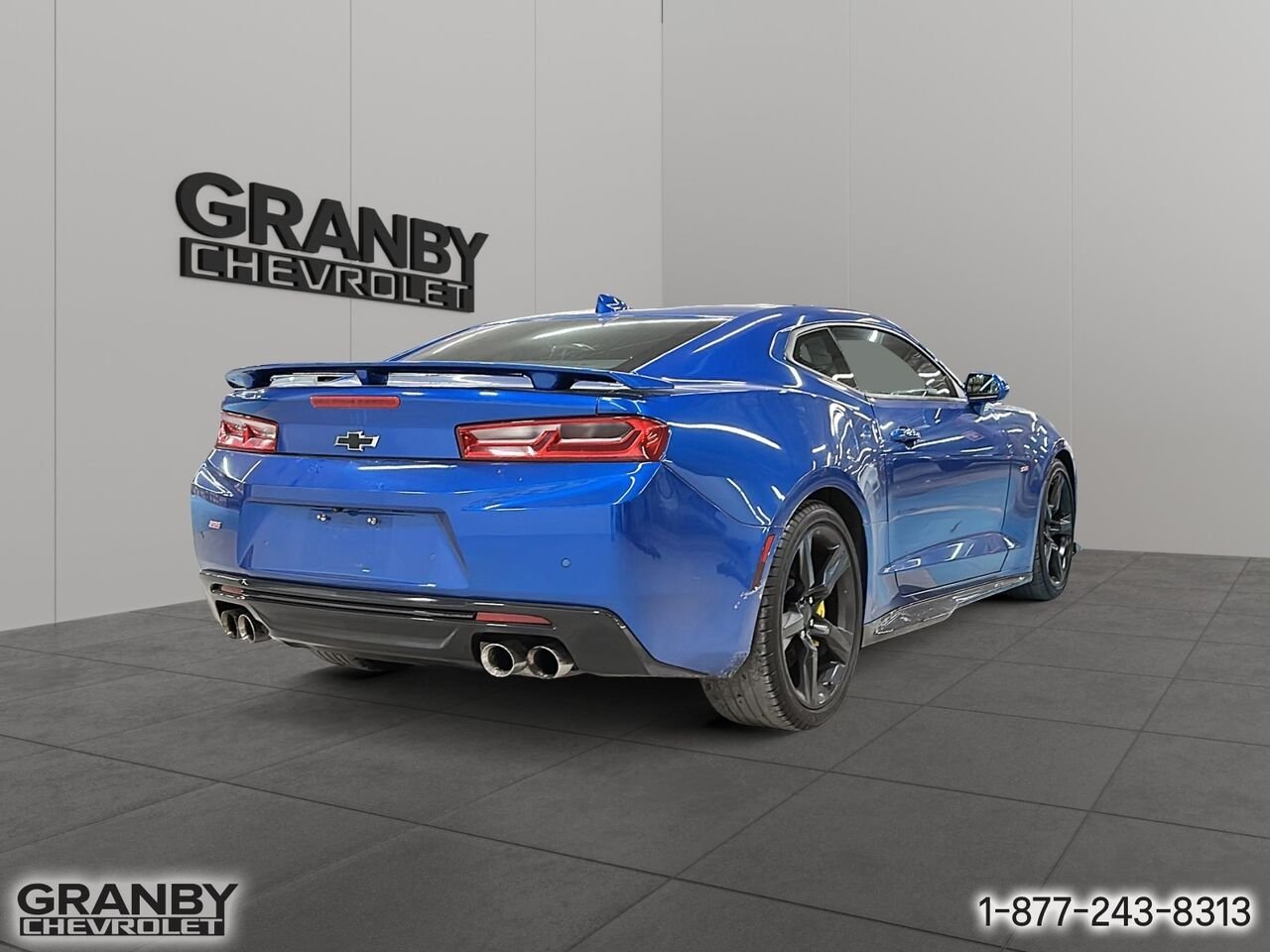 2018 Chevrolet Camaro Coupé 2 portes 2SS | G3721A Blue Granby - photo #5