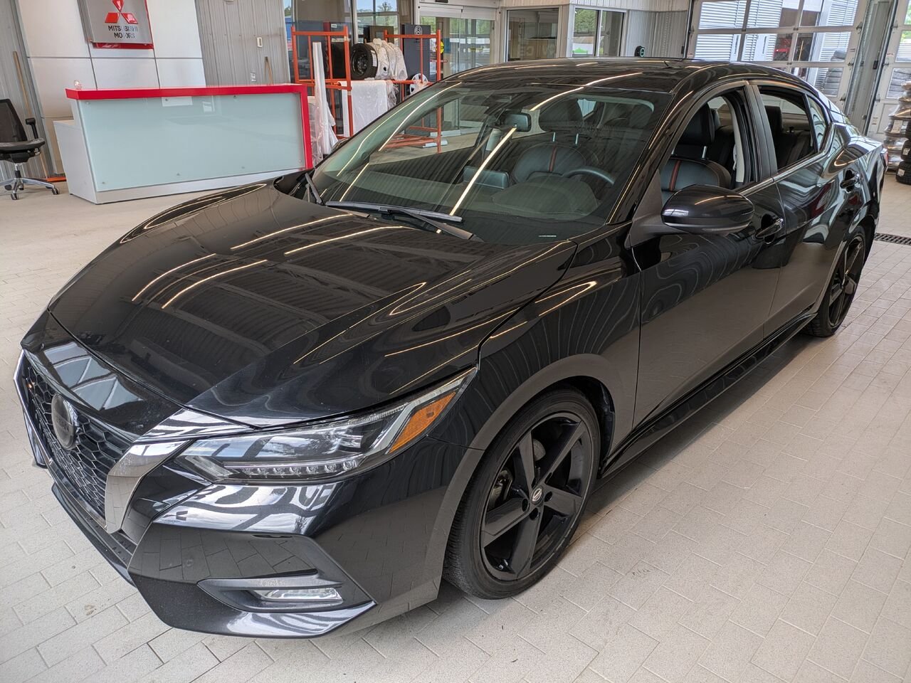 2021 Nissan Sentra Black Gatineau - photo #1