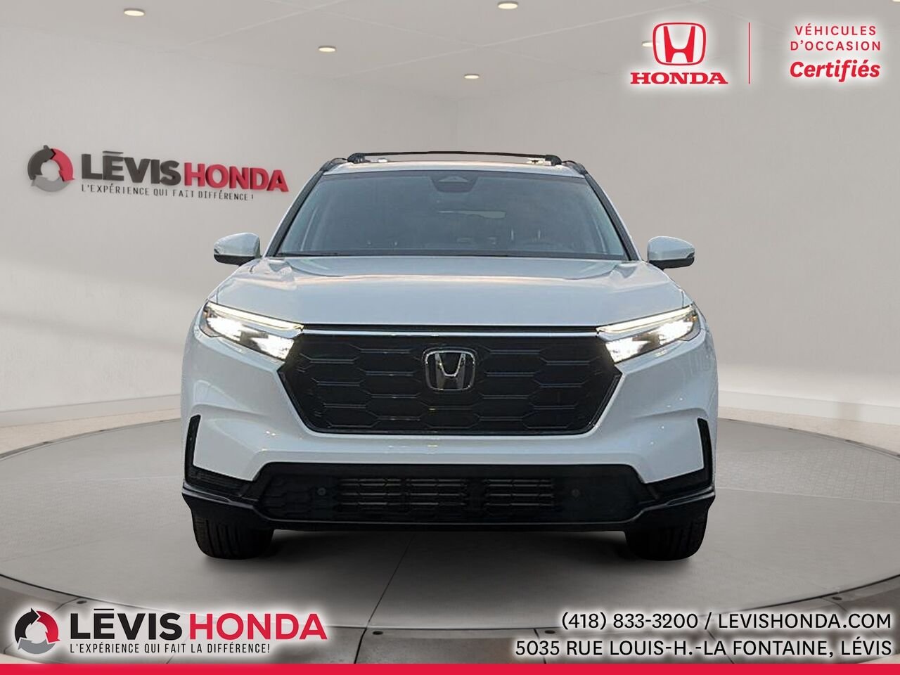 2023 Honda CR-V EX-L AWD EX-L Traction Intégrale White Lévis - photo #2