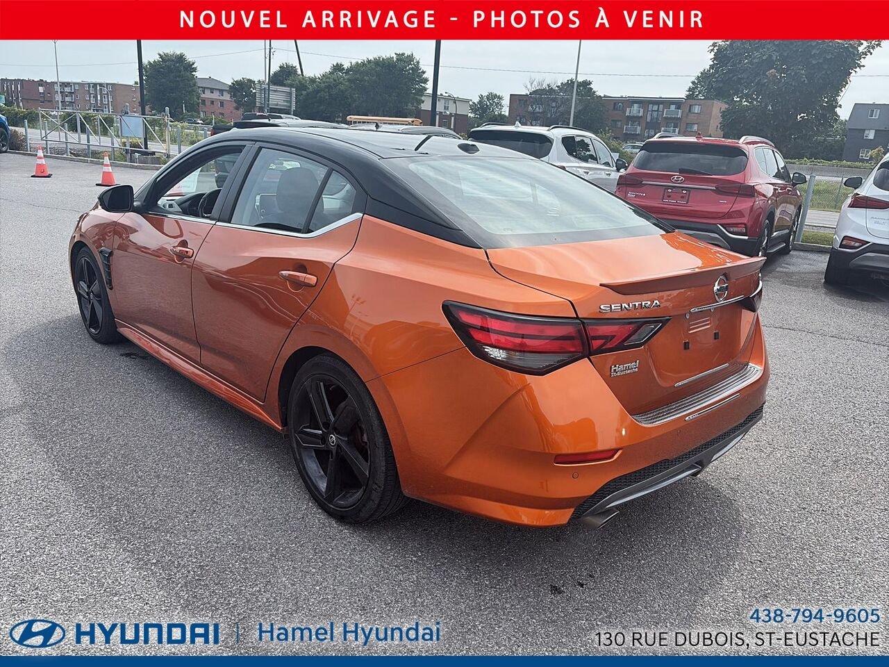 Nissan Sentra 2022 Orange Saint-Eustache - photo #4