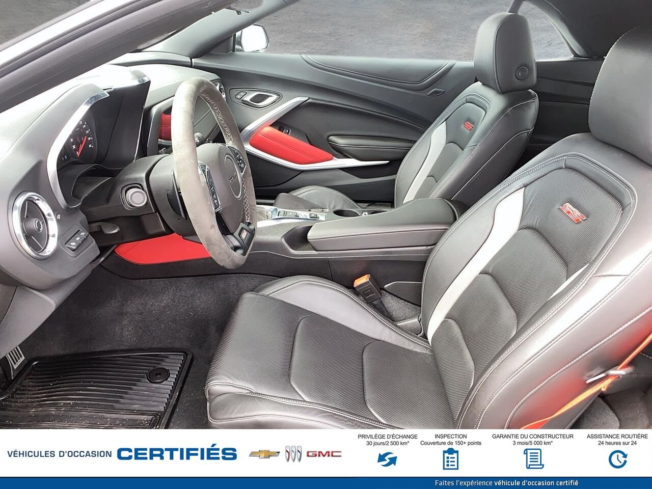 CHEVROLET CAMARO 2SS cabriolet 2 portes 2024 Gris Montmagny - photo #6