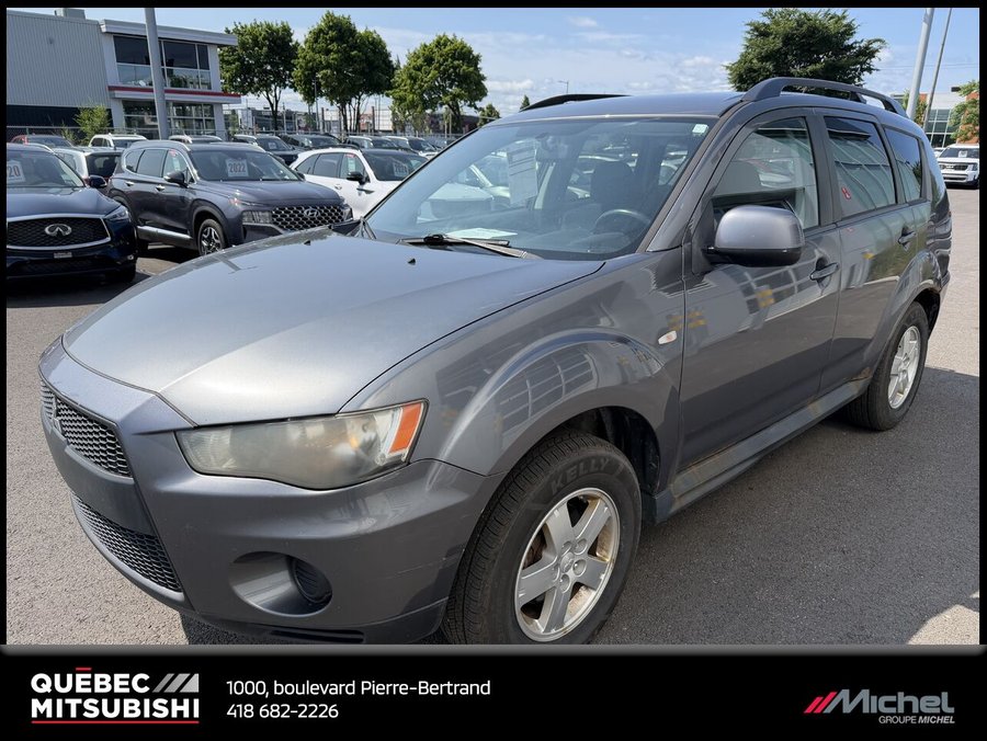 Mitsubishi Outlander Es Awd, Vendu tel quel 2011 Gris