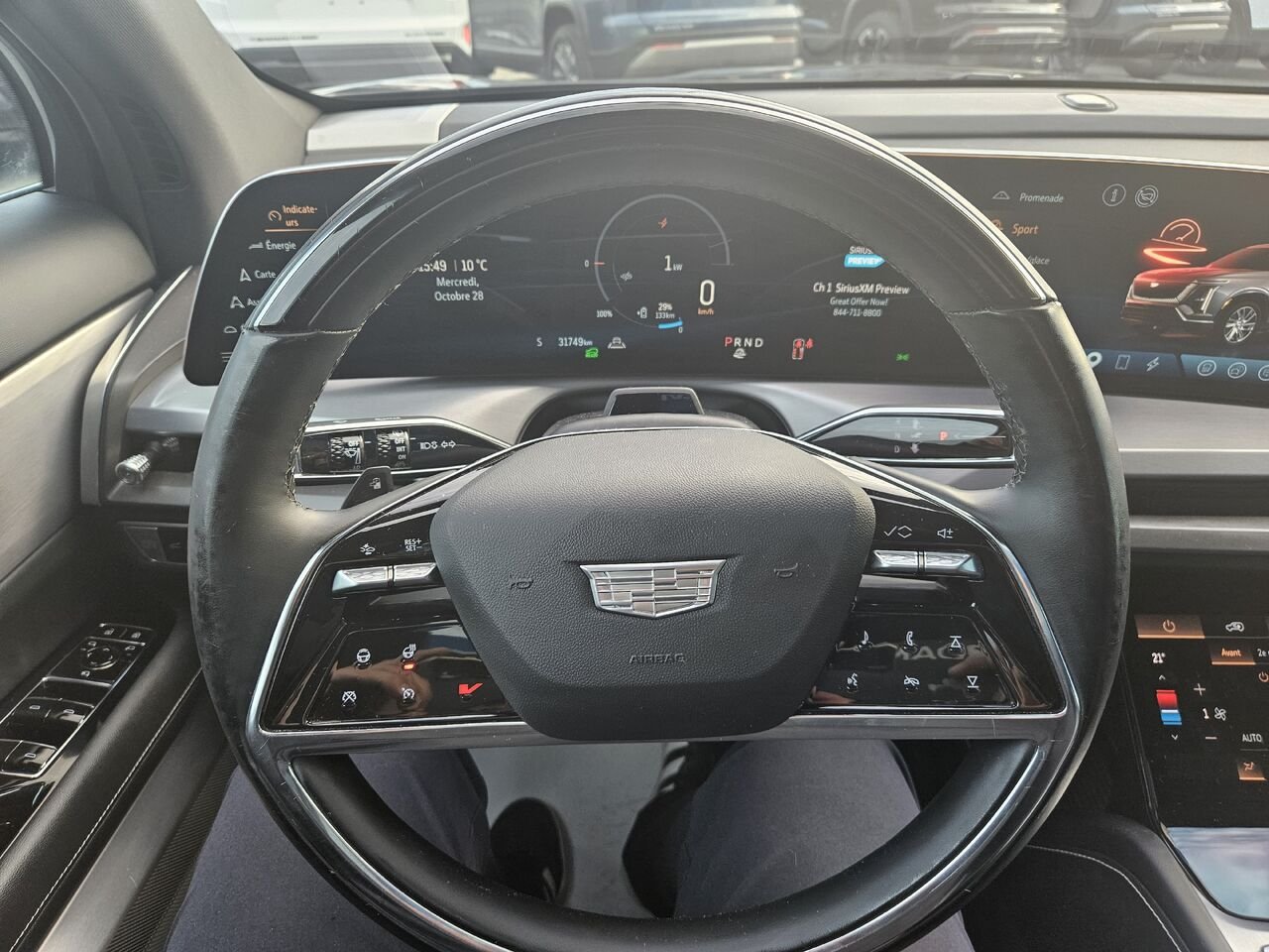 Cadillac VISTIQ Traction intégrale, 4 portes Sport 2026 Noir Thetford Mines - photo #7