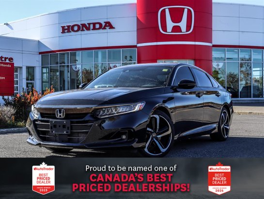 Honda Berline Accord Sport CVT Sedan 2021 Black