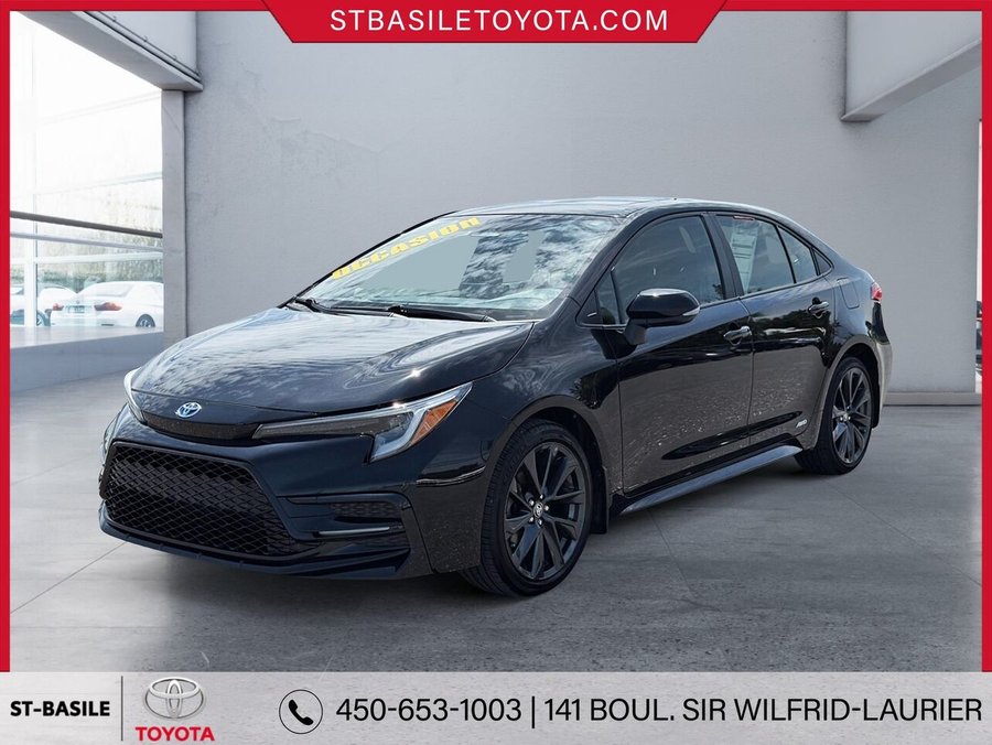 TOYOTA Corolla Hybride 2024 2024 Noir minuit métallisé