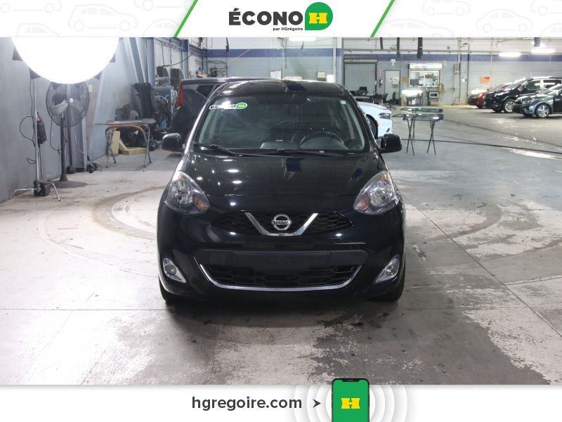 Nissan MICRA S GR ÉLEC A/C BLUETOOTH CAMÉRA 2017 Noir