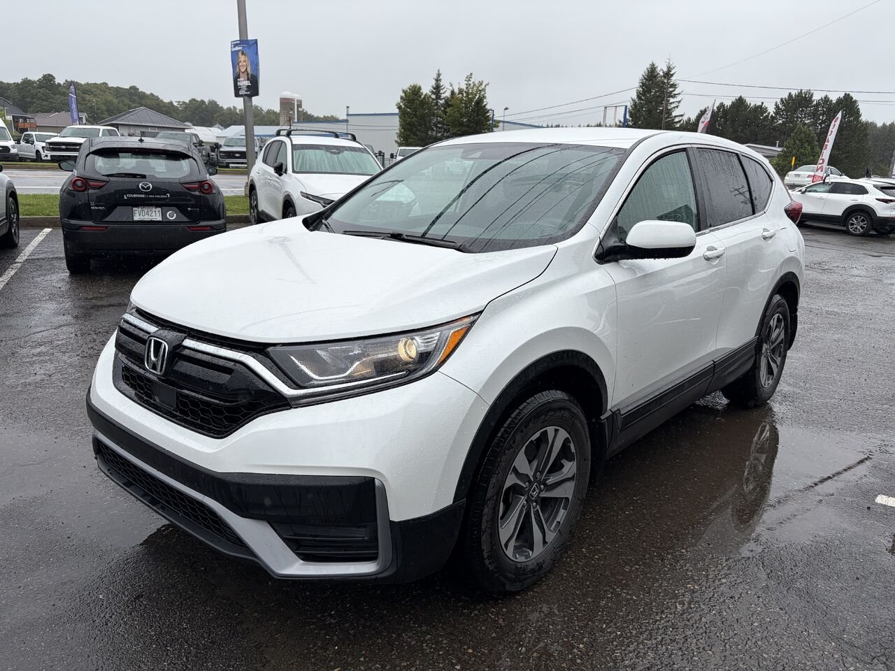 2021 Honda CR-V LX Traction Intégrale White Montmagny - photo #2