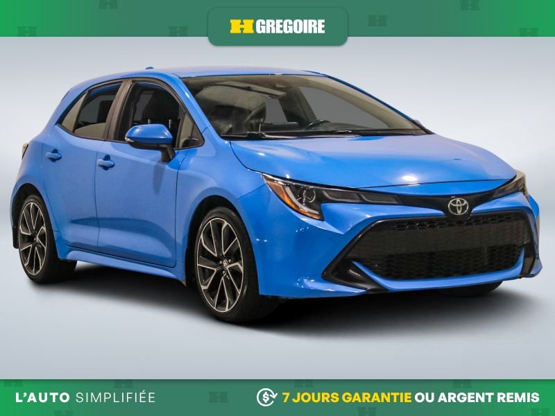 Toyota Corolla 822687 | SE CVT AUTO AC GR ELECT MAGS CAM RECUL BLEUTOOTH 2020 Bleu Laval - photo #0