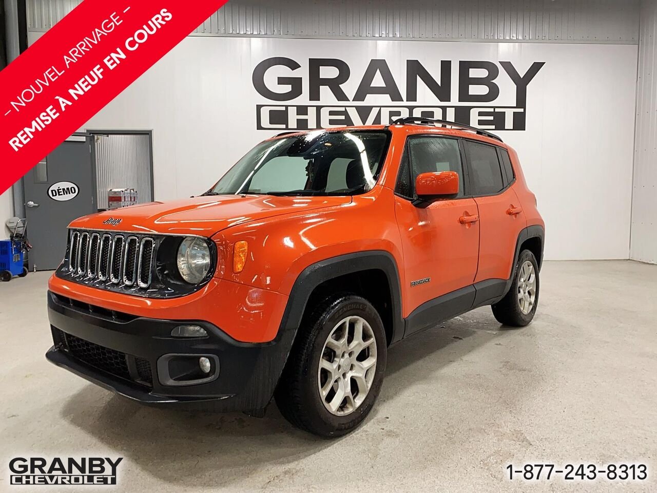 Jeep Renegade 4 RM, 4 portes, North | 25-1174A 2015 Orange Granby - photo #0