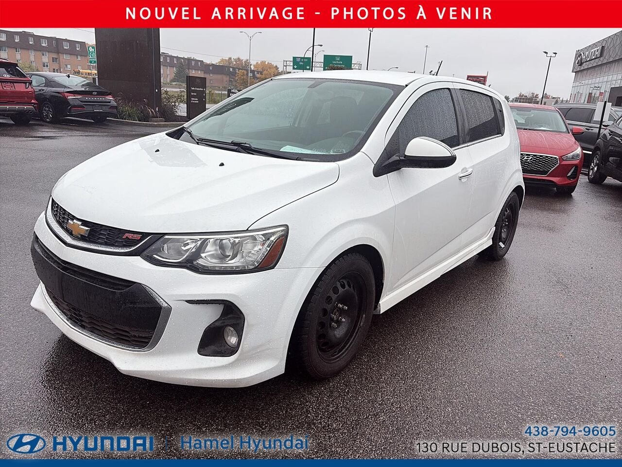 2017 Chevrolet Sonic White Saint-Eustache - photo #3