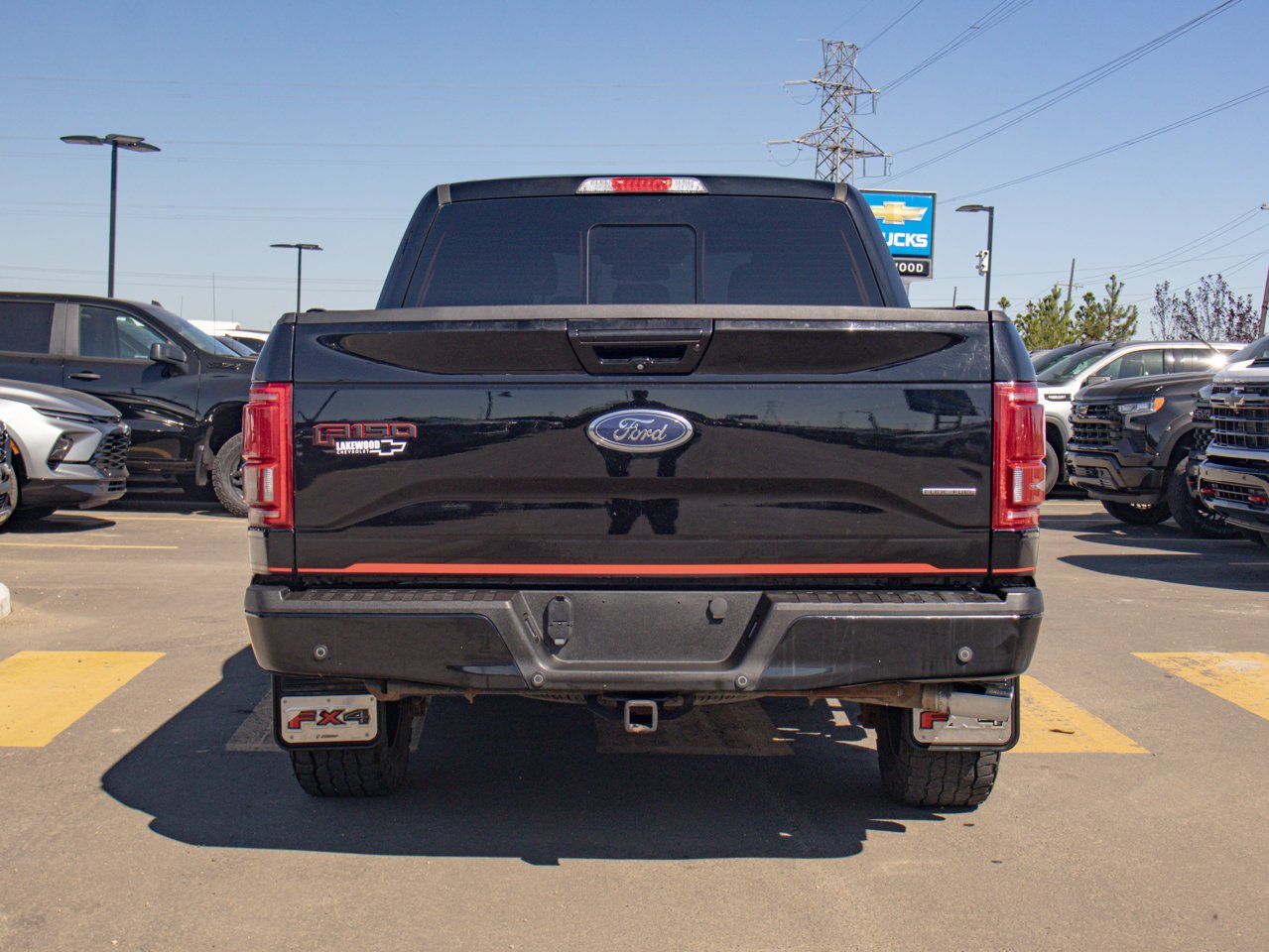 2016 Ford F-150 4WD SuperCrew 145 Lariat Black Sherwood Park - photo #8
