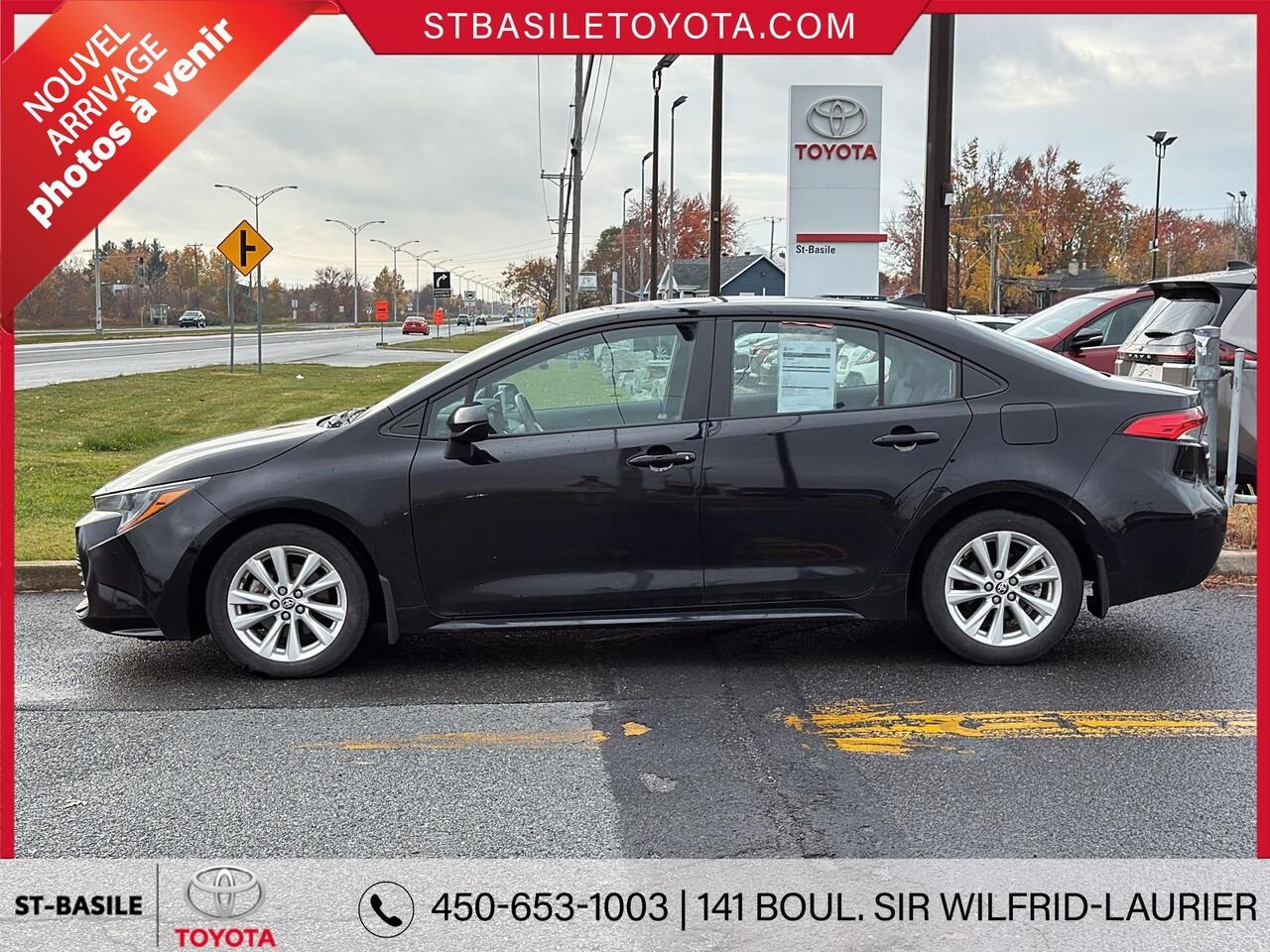 TOYOTA COROLLA 2024 Noir Saint-Basile-le-Grand - photo #1