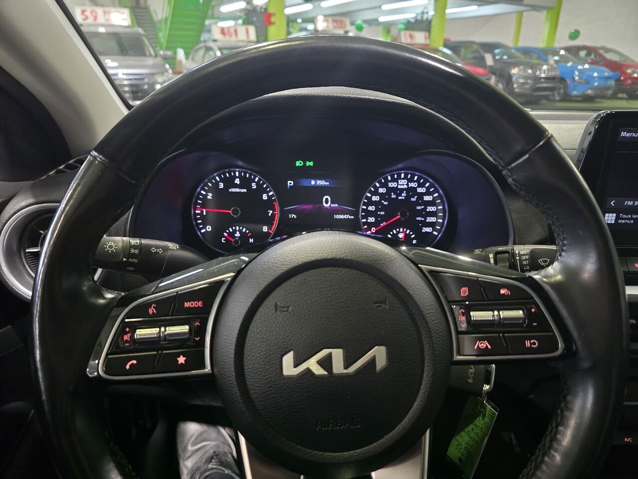 2023 Kia Forte Blue  - photo #15