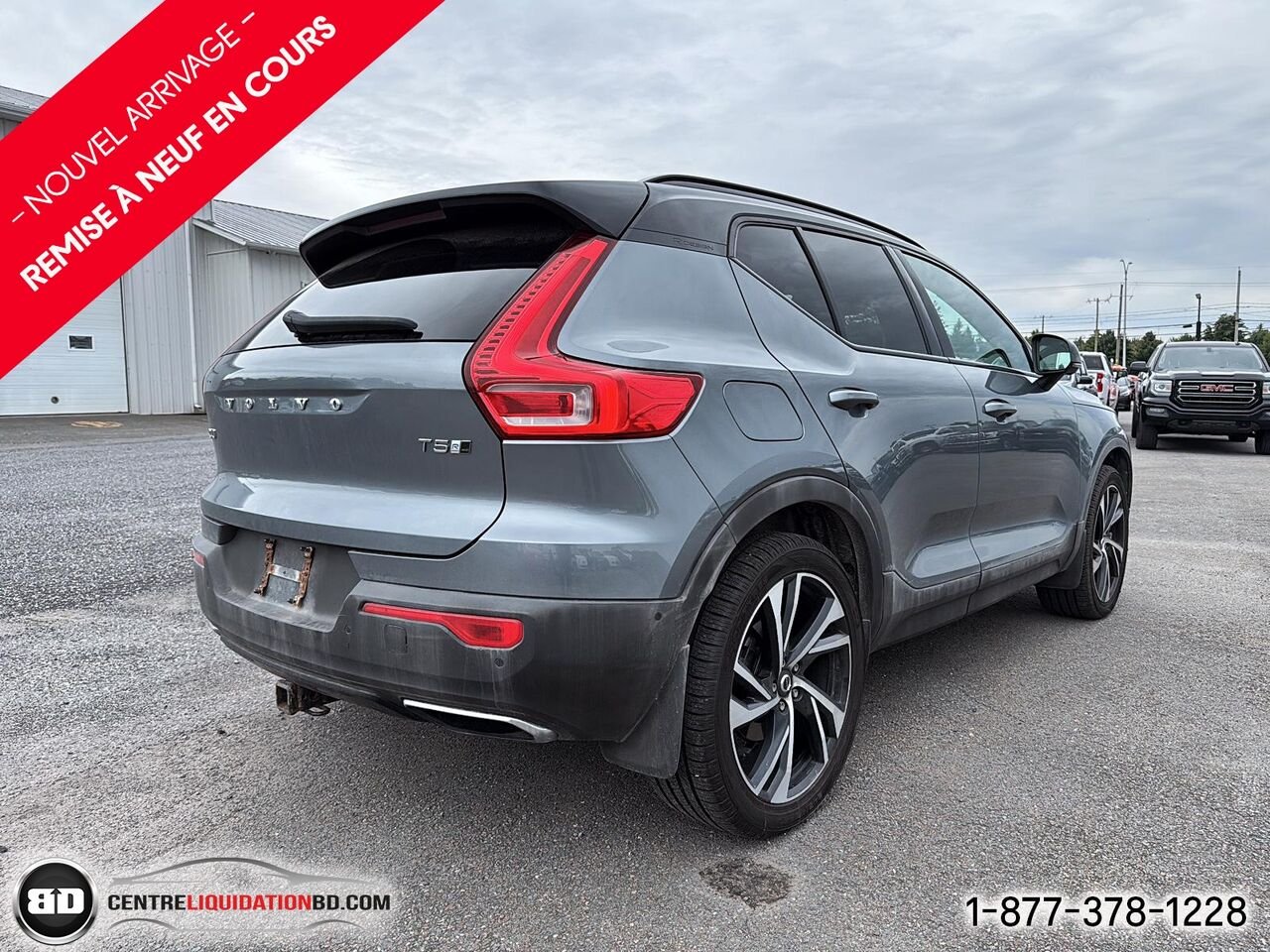 Volvo XC40 T5 R-Design TI | BD0400 2019 Gris Granby - photo #7