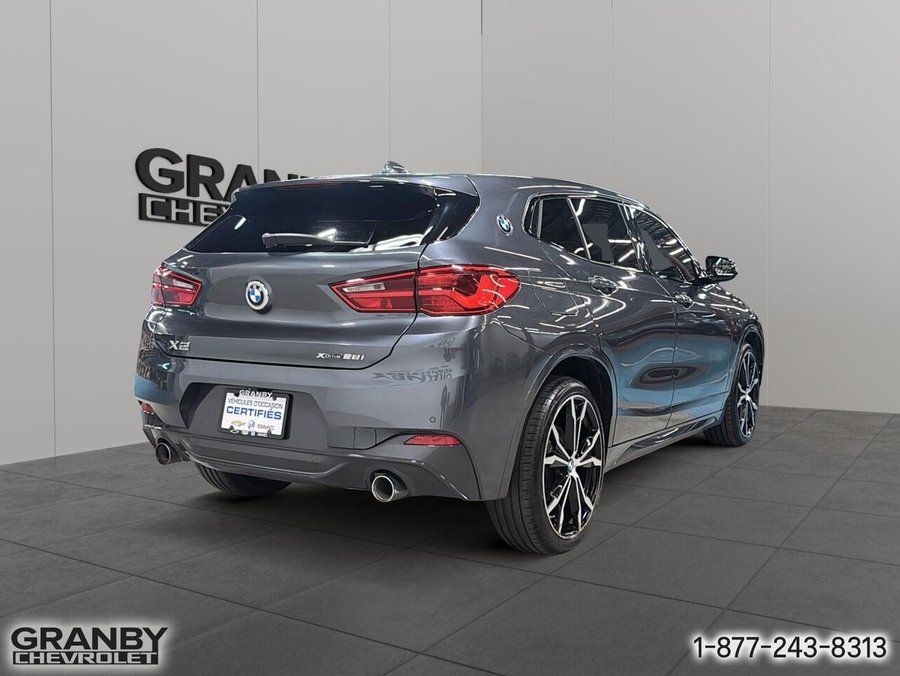 BMW X2 xDrive28i coupé pour activités sportives 2020 Gris