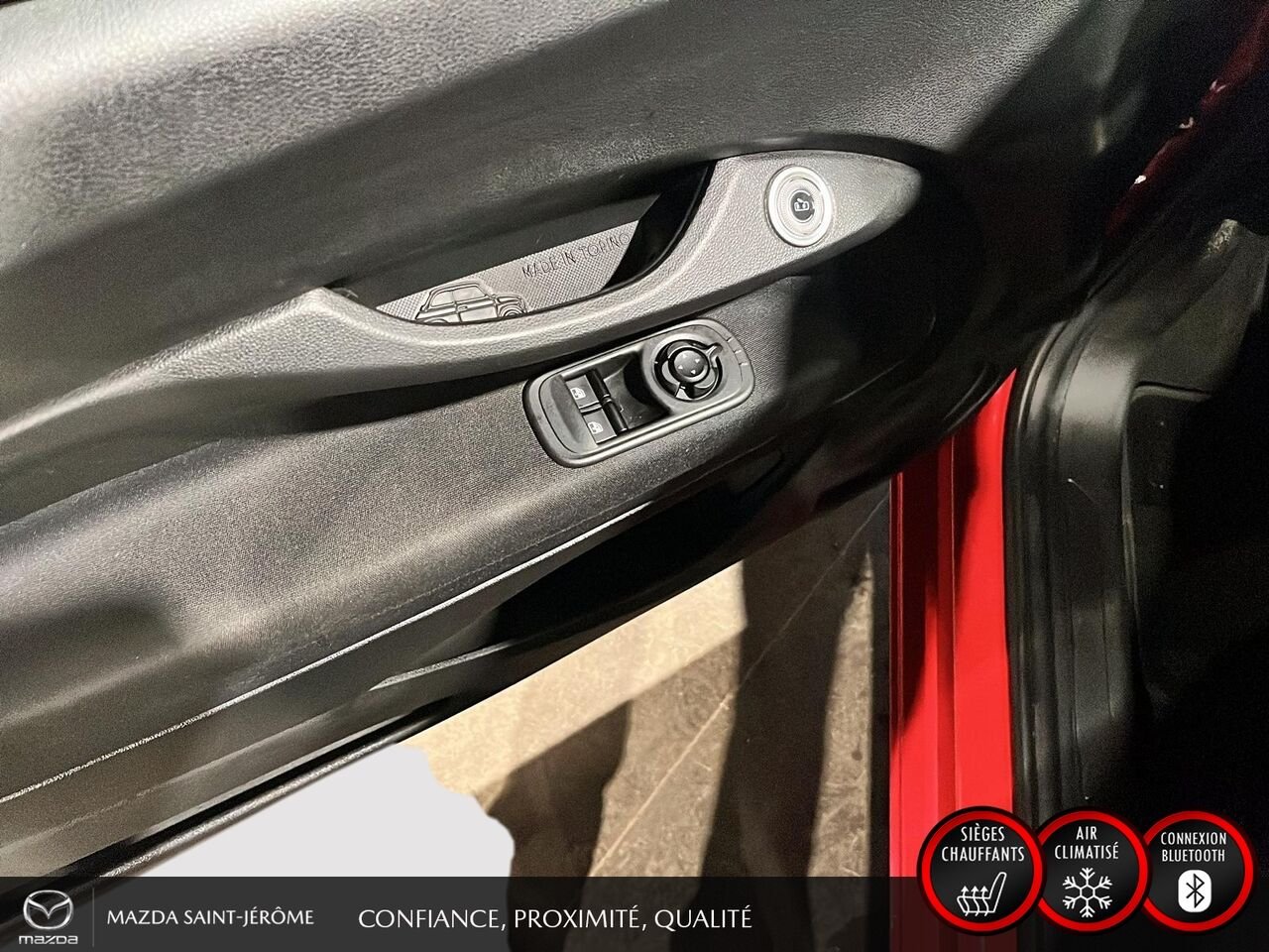 2024 FIAT 500e Édition (RED) | 100 % ÉLECTRIQUE | SEULEMENT 17 026 KM | CARFAX VIERGE Red Saint-Jérôme - photo #12
