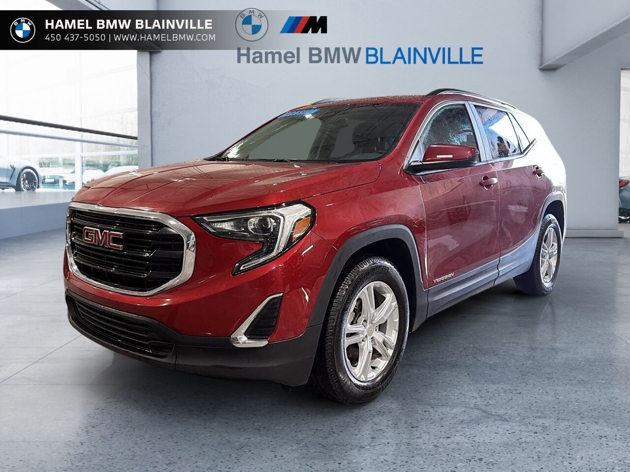 Red 2021 GMC Terrain SUV / Crossover Four-Wheel Drive Automatic
