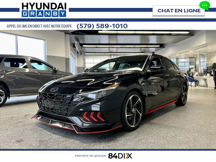 Hyundai Elantra N Line 1.6T DCT 2021 Noir