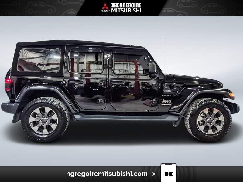 Jeep Wrangler Unlimited 2020 Noir Blainville - photo #10