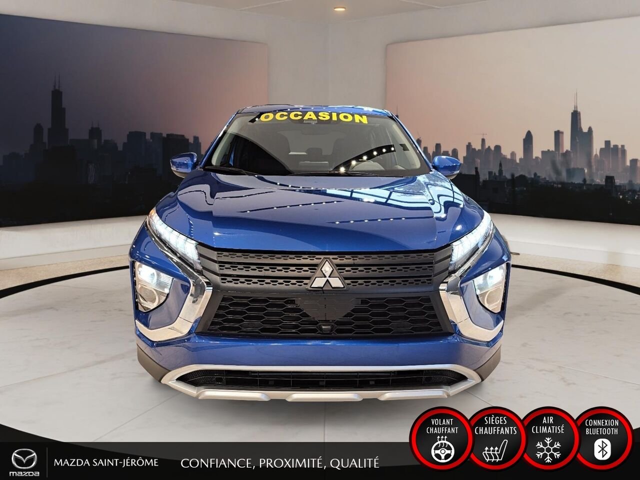 2025 Mitsubishi Eclipse Cross SEL | AWD | MAGS | PUSH START | Blue Saint-Jérôme - photo #2