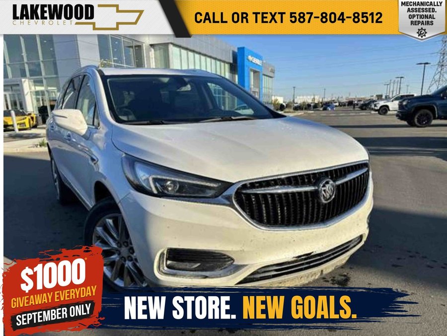 2020 Buick Enclave Essence AWD 3.6L 7-Passenger | Dual Panel Moonroof White