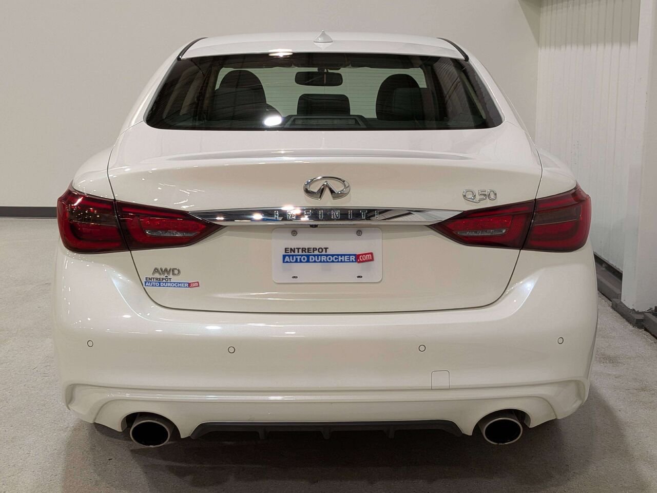 2024 INFINITI Q50 LUXE AWD White Val-David - photo #5