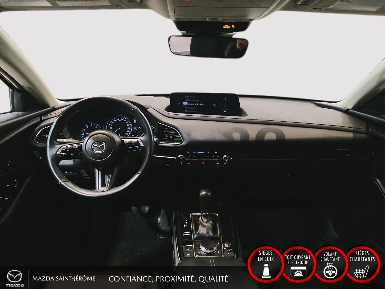 Mazda CX-30 GS-L | AWD | TOIT OUVRANT | CUIR 2025 Gris Saint-Jérôme - photo #21