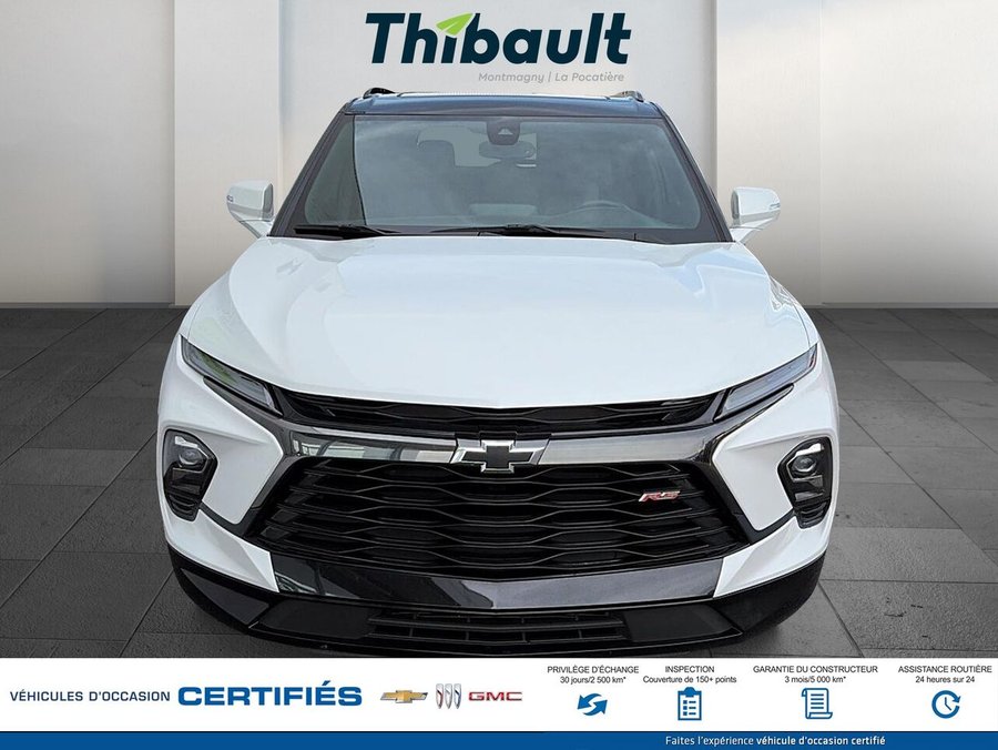 CHEVROLET BLAZER RS 4 portes TI 2024 Blanc