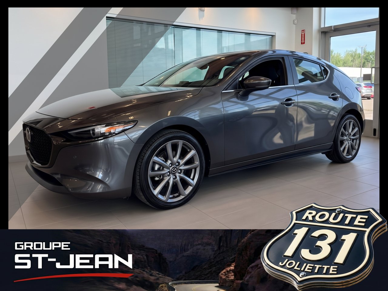 Mazda Mazda3 Sport 2024 Gris Notre-Dame-des-Prairies - photo #0