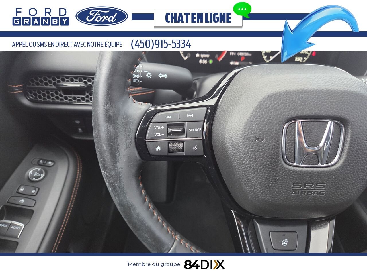 2023 Honda HR-V Grey Granby - photo #10