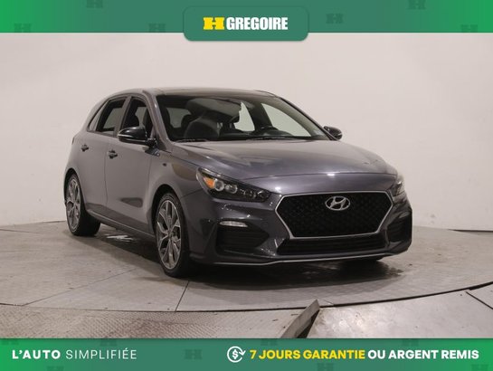 2020 Hyundai Elantra N Line AUTO A/C CUIR TOIT MAGS CAM RECUL BLEUTOOTH Grey