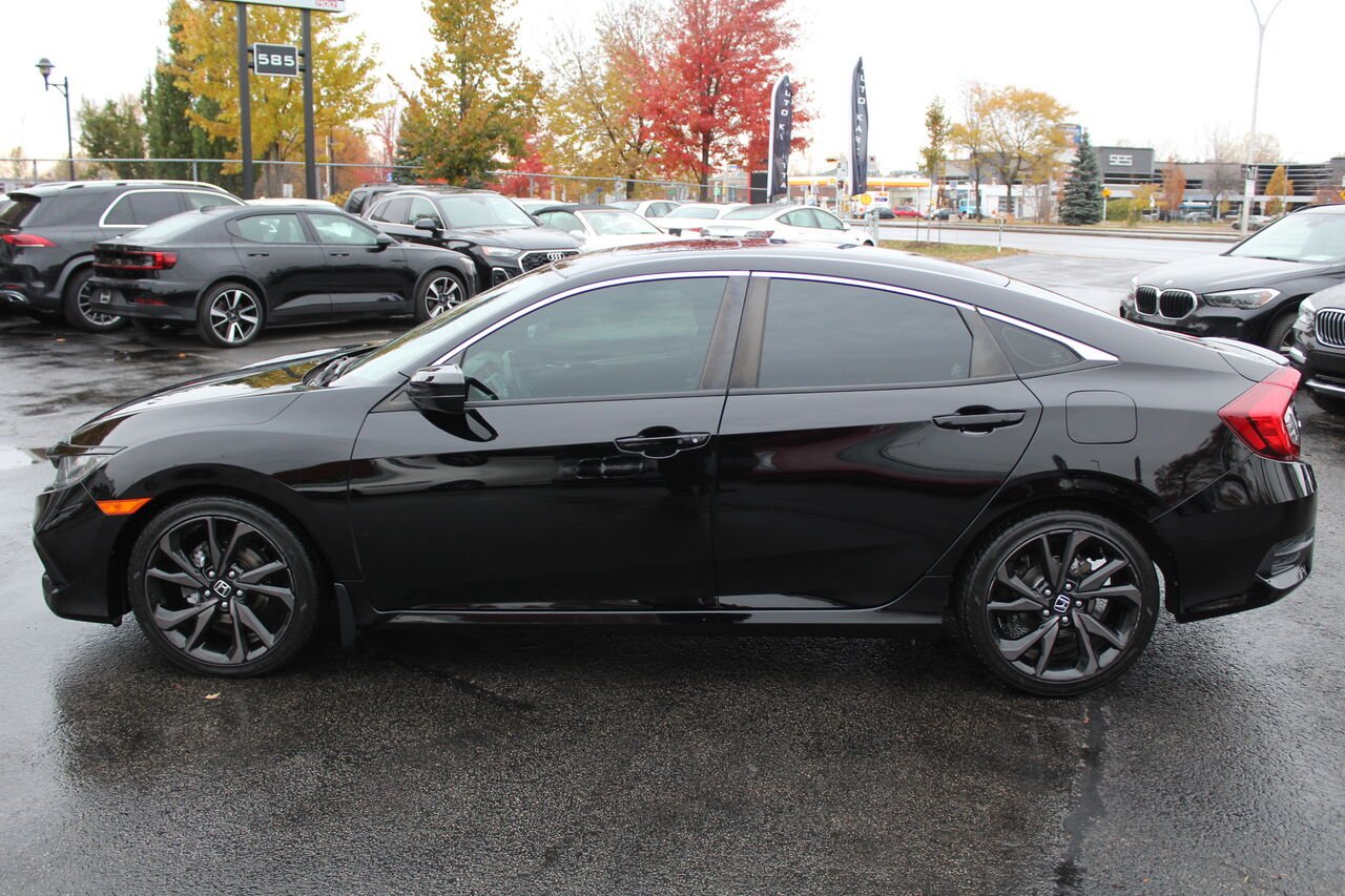 Honda Civic Berline VIN: 2HGFC2F88LH028429 2020 Noir Sainte-Rose - photo #5