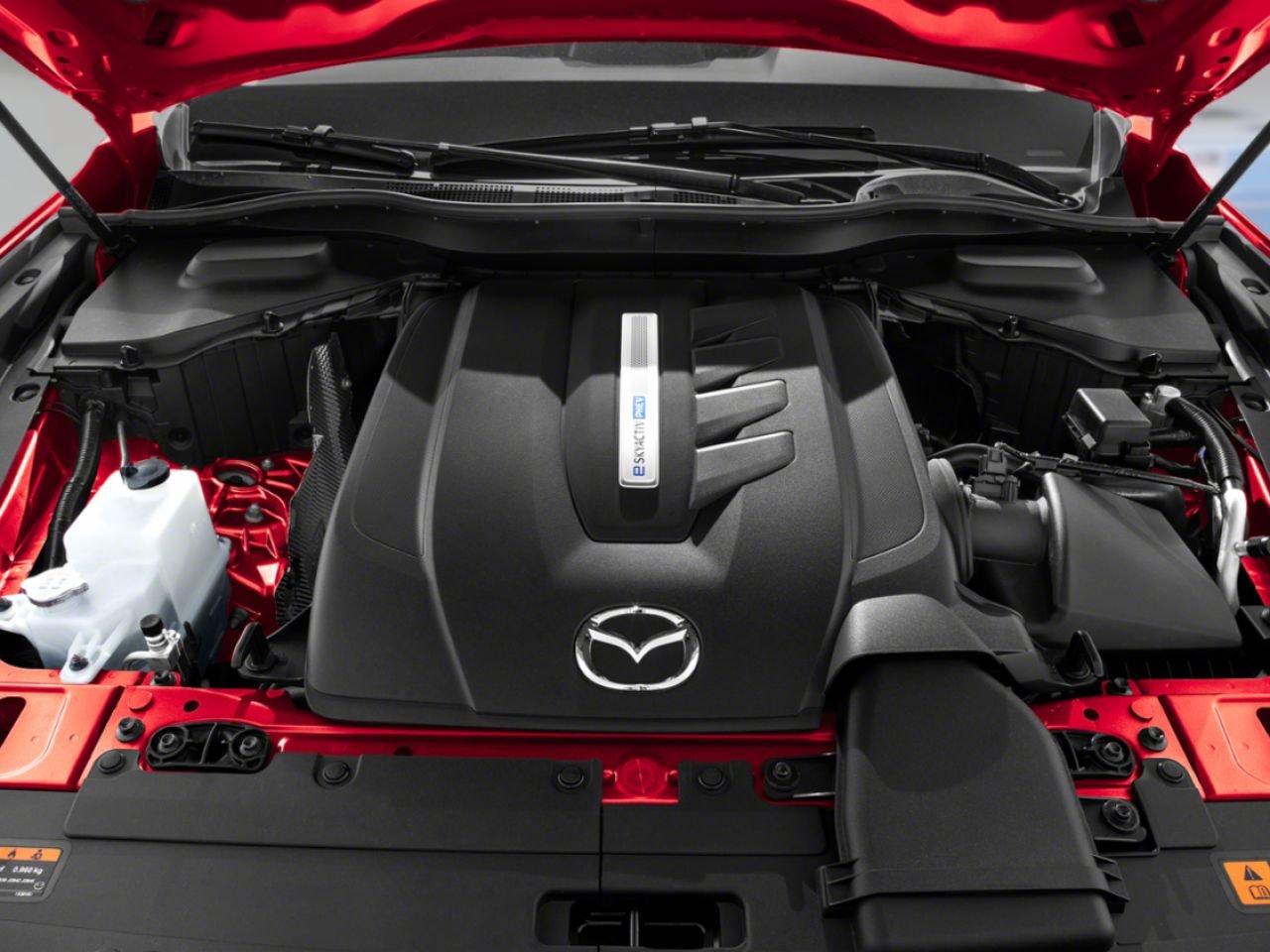 MAZDA CX-90 hybride rechargeable NIV JM3KKCHAXT1400722 2026 Rouge vibrant cristal métallisé Chicoutimi - photo #4