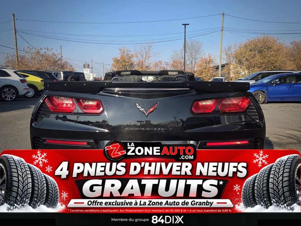 Chevrolet Corvette Grand Sport Convertible 2019 Noir Granby - photo #5
