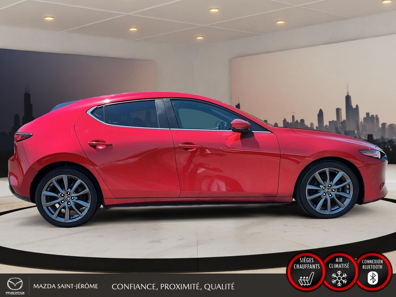 Mazda Mazda3 Sport 2019 Rouge Ste-Agathe des Monts - photo #4