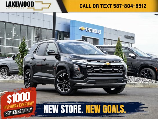 2026 Chevrolet Equinox 2026 Black