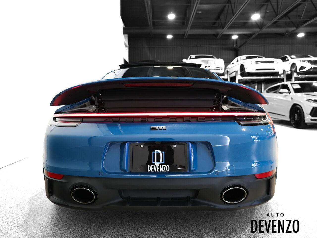 Porsche 911 2022 Bleu Saint-Eustache - photo #2