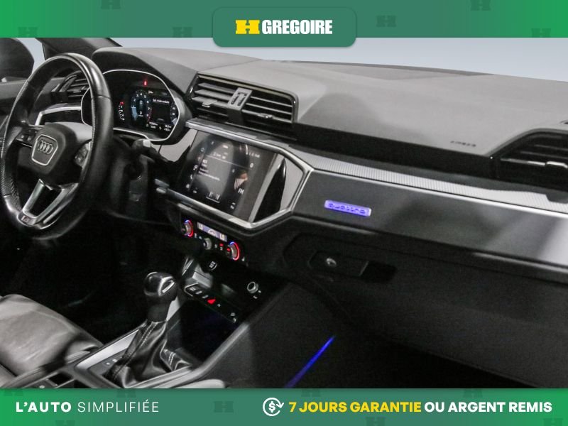 Audi Q3 821715 | Progressiv AWD AUTO AC CUIR TOIT MAGS CAM RECUL BL 2022 Bleu Laval - photo #29