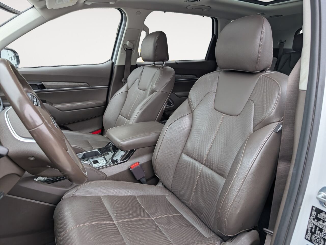 Kia Telluride SX Limited TI avec cuir Nappa 2020 Blanc Sherbrooke - photo #6