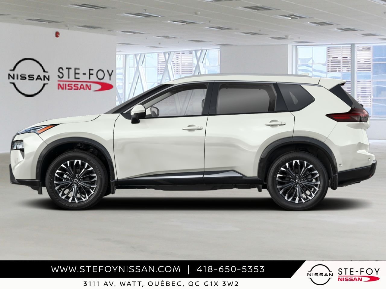 2026 NISSAN Rogue Everest White Tricoat Pearl Ste-Foy - photo #2