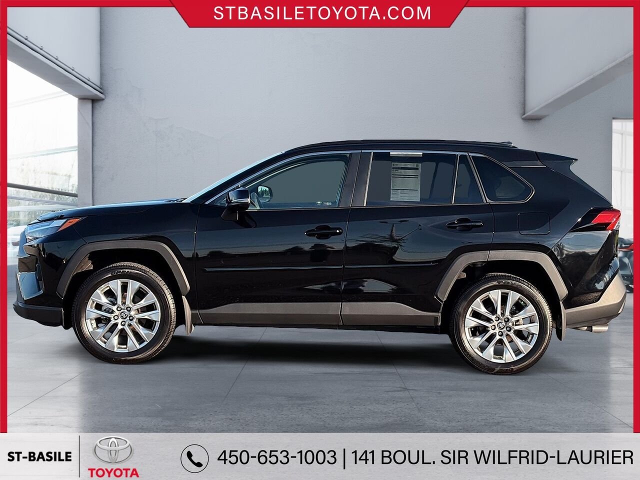 2025 TOYOTA RAV4 Midnight Black Metallic Saint-Basile-le-Grand - photo #7