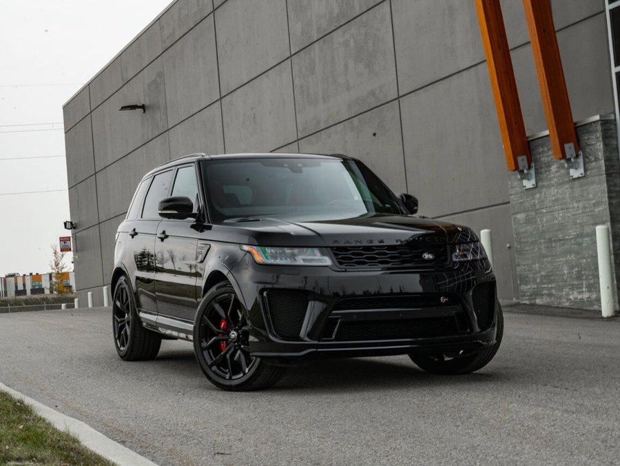 2021 Land Rover Range Rover Sport SVR Black