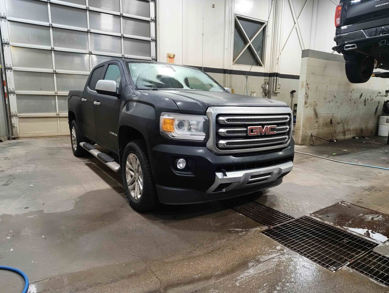 2015 GMC Canyon 4WD Crew Cab 128.3 SLT Black Sherwood Park - photo #2
